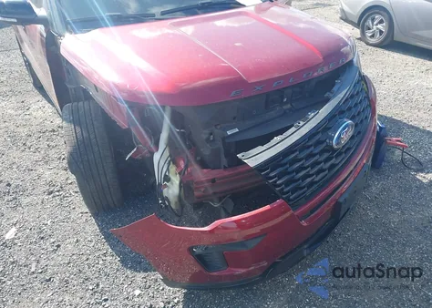 2018 Ford Explorer Sport z USA, uszkodzony, nr VIN 1FM5K8GT9JGB14548